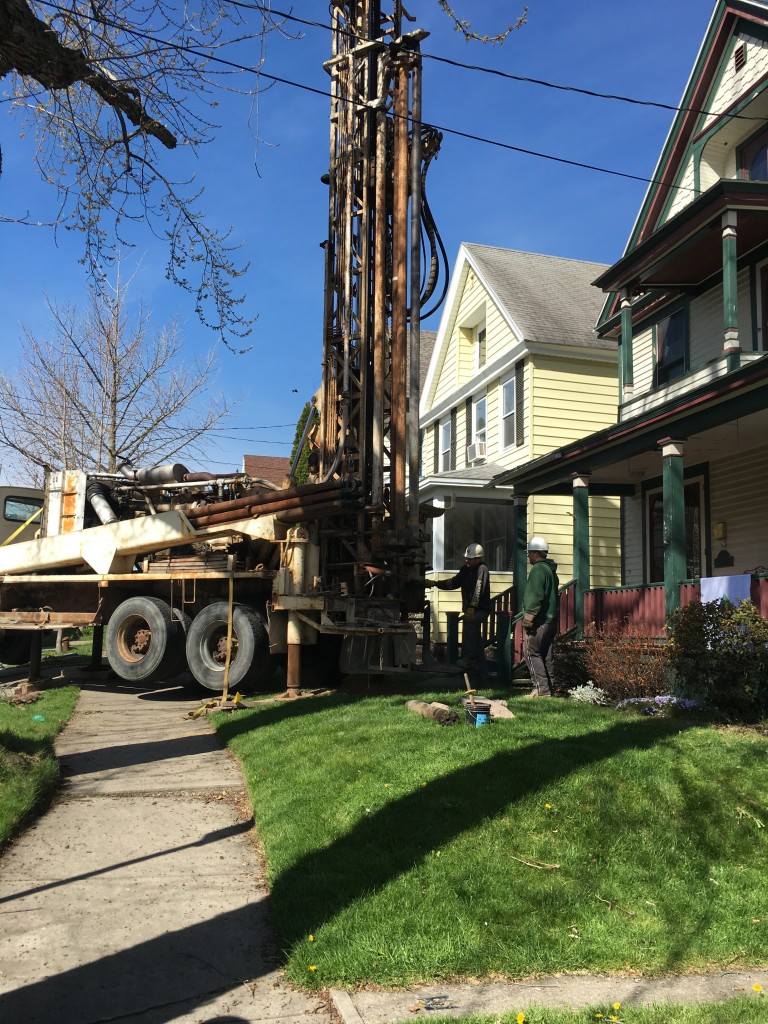 Front Yard Geothermal Drilling - Tipperary Hill, Syracuse